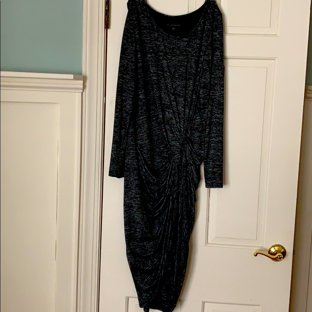Adrianna Papell knit tie dress.